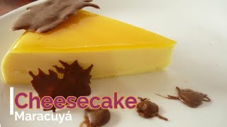 Cheesecake de Maracuyá  Sin horno [upl. by Ilke]