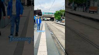 🚄Tramway amp SNCF RER H 🇨🇵Gare SaintDenis youtube train shortvideos viralvideo metro paris [upl. by Pallaten]