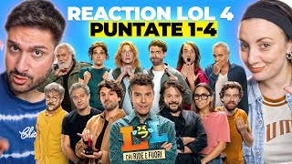 LOL 4 PRIME 4 PUNTATE REACTION STAGIONE ASSURDA  TONY IPANTS amp JESUISIL [upl. by Yrocaj]