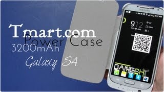 Tmart Samsung Galaxy S4 Power Case  Battery Backup Case [upl. by Isdnyl]