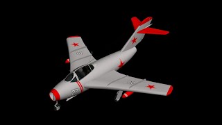 Mikoyan Gourevitch MiG 15 for Aerofly Rc Simulator [upl. by Martinez]