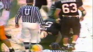 Oregon State fumble a fumblerooski recovered by Oregon in Civil War 112192 [upl. by Ellednahs]