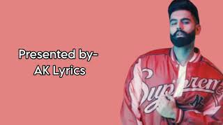 NEAT  PARMISH VERMA  LYRICS VIDEO [upl. by Atinev682]