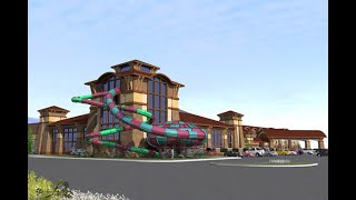 Soaring Eagle Waterpark Hotel Tour [upl. by Annatnom]