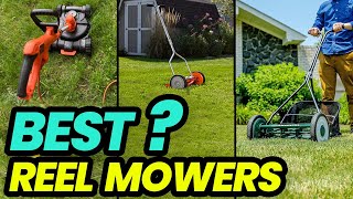 Top Reel Mowers of 2024 Lawn Perfection [upl. by Esiuol]