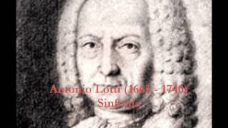 Antonio Lotti  Sinfonia [upl. by Madlin]