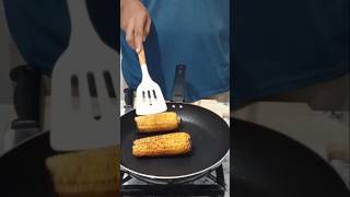 Roasted corn 🌽 recipeshorts shortsviral [upl. by Homovec]