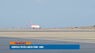 Aeroitalia Più voli Lamezia Terme  Roma [upl. by Airottiv506]