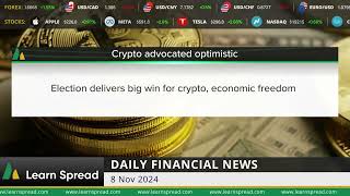 Learn Spread Daily financial news 08112024 [upl. by Cyrillus]