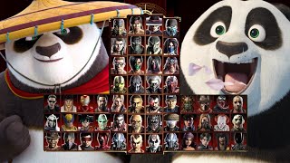 Mortal Kombat 9  PO KUNG FU PANDA 🐼 MOD  Expert Arcade Ladder  Gameplay  1080p  60ᶠᵖˢ ✔ [upl. by Survance]