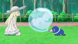 Popplio puts Shiron in a bubble [upl. by Nivlag]