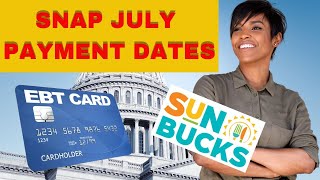 SNAP Benefits July 2024 Distribution Dates amp How to Maximize Your Food Stamps [upl. by Annas821]