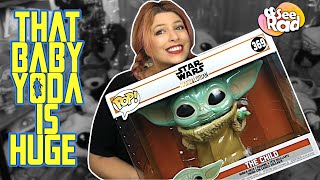 BABY YODA SUPER SIZED 10 INCH THE CHILD FUNKO POP Unboxing Review amp Comparison [upl. by Abe]