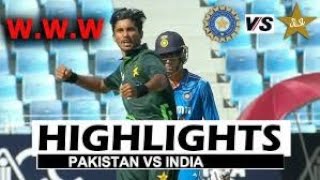 India Vs Pakistan u19 Asia Cup Full Match Highlights 2024  Pak Vs Ind [upl. by Einafpets]