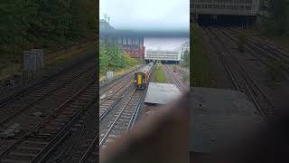 Trains passing Wimbledon footbridge 11024 [upl. by Vanny]