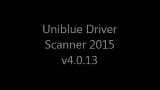 Uniblue Driver Scanner 2015 v4 0 13crack [upl. by Milly273]