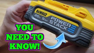 What You Need To Know About The DeWALT Powerstack Batteries [upl. by Catherin]