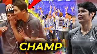 Marck Espejo and Team CHAMPION sa Korea Fourth consecutive titles sa Regular League [upl. by Minardi]