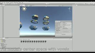 Mesh Voxelizer v21 Demo  Separate Voxels [upl. by Derward793]