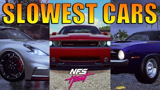 NFS Heat WORST Cars Top 10 Slowest 400 Cars In The Game [upl. by Etteloiv]