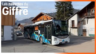 🇫🇷 ⸱ 4K  Le Grand Massif Les Urbanway 12 Skibus du Grand Massif Samoëns amp Morillon 🇫🇷❄️ [upl. by Aleet]