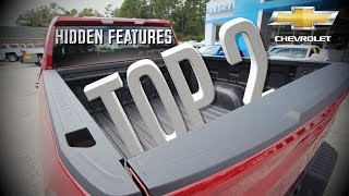 Top 2 Hidden Features on the New 2019 Chevy Silverado  LT RST Premier amp Z71  Must See [upl. by Alissa340]