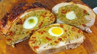 Rellenong Manok Filipino Stuffed Chicken SRP [upl. by Derfniw326]