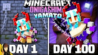 I Survived 100 Days as YAMATO from ONE PIECE in Minecraft [upl. by Antonio]