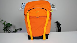 UnboxingReviewing The Nike Hike 27 l Safety OrangeVivid OrangeAtomic Green On Body [upl. by Neff]