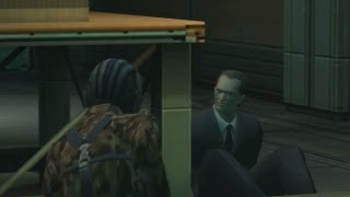 Metal Gear Solid 2 HD  Speaking to Ames Cinematic  Gameplay [upl. by Anahcra498]