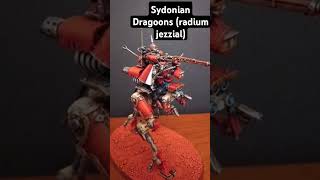 Sydonian Dragoons with Radium Jezzail 10th edition 40K warhammer40k [upl. by Arakal738]