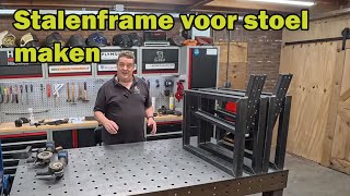 Twee loungstoelen maken het stalen frame hoe pak je dat aan [upl. by Attelahs]