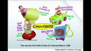 Cow and Chicken Toys Hardees 2000 [upl. by Alitha]