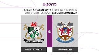 FULL MATCH  Aberystwyth v Penybont  JD Cymru Premier [upl. by Flint]