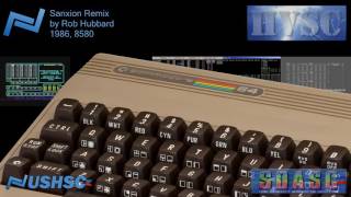 Sanxion Remix  Rob Hubbard  1986  C64 chiptune [upl. by Handel]