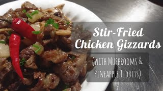 How To Cook Spicy Chicken Gizzard StirFry  Cooking Tips chickengizzards tips cook howtocook [upl. by Atiuqes]