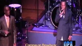 Reginald Cange amp Toto Necessite Performing TiPouchon Live  Compas on Broadway [upl. by Liauqram]