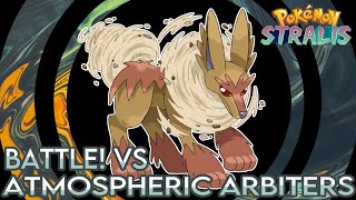 Pokémon Stralis OST Battle Atmospheric Arbiters  Emdasche [upl. by Eidahs]