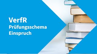 Verfahrensrecht – Prüfungsschema Einspruch [upl. by Laynad]