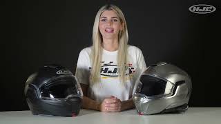 HJC Helmet Breakdown  i100 Modular Helmet Review [upl. by Chabot]