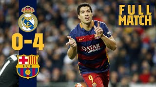 FULL MATCH Real Madrid  Barça 2015 Thriller in El Clásico [upl. by Birch651]