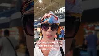 Flying back home after FFS in Turkey hrt mtf ffs transgendersurgery gendertransition trans [upl. by Nautna]