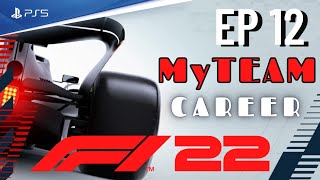 EP 12  FRANCE  F1 22 MyTEAM CAREER  PS5 《 No Commentary 》 [upl. by Ynettirb]