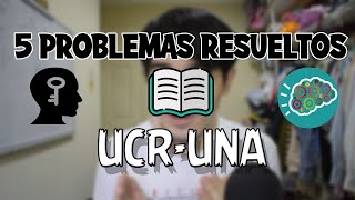 5 PROBLEMAS RESUELTOS EXAMEN DE ADMISIÓN UCRUNA 2022  Admisión VCX [upl. by Notsud]