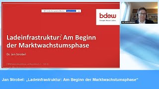 Ladeinfrastruktur Am Beginn der Marktwachstumsphase – Jan Strobel vom BDEW bei „electrivenet LIVE“ [upl. by Aerdnac]