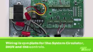 How To Wire a System Circulator to a Taco Zone Valve Control ZVC [upl. by Ahtelra]