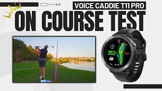 On Course Voice Caddie T11 PRO  What Features Do Golfer Actually Need [upl. by Nivlem621]