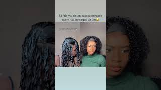 Penteado para cabelo cacheado migssalonline curlyhair cacheadas [upl. by Erodroeht]