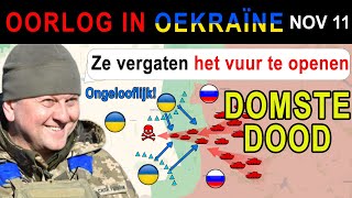 11 nov Russen Verloren 120 Man in 1 Minuut Vergaten Artillerie te Gebruiken [upl. by Ertnod692]