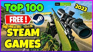 Top 100 FREE Steam Games to play in 2023 [upl. by Paderna]